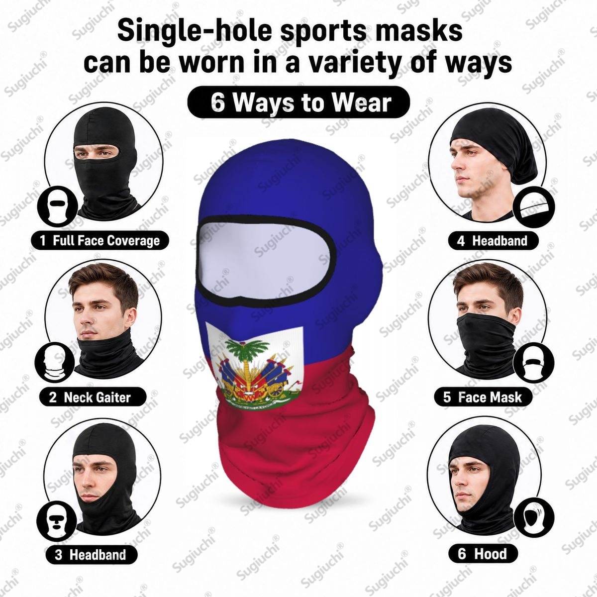 Kominiarka rowerowa Haiti, osł – Helmet Full Face recenzja i cena