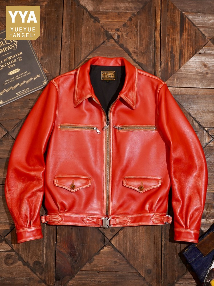 Męska kurtka z prawdziwej skór – Riding Jacket Leather recenzja i cena