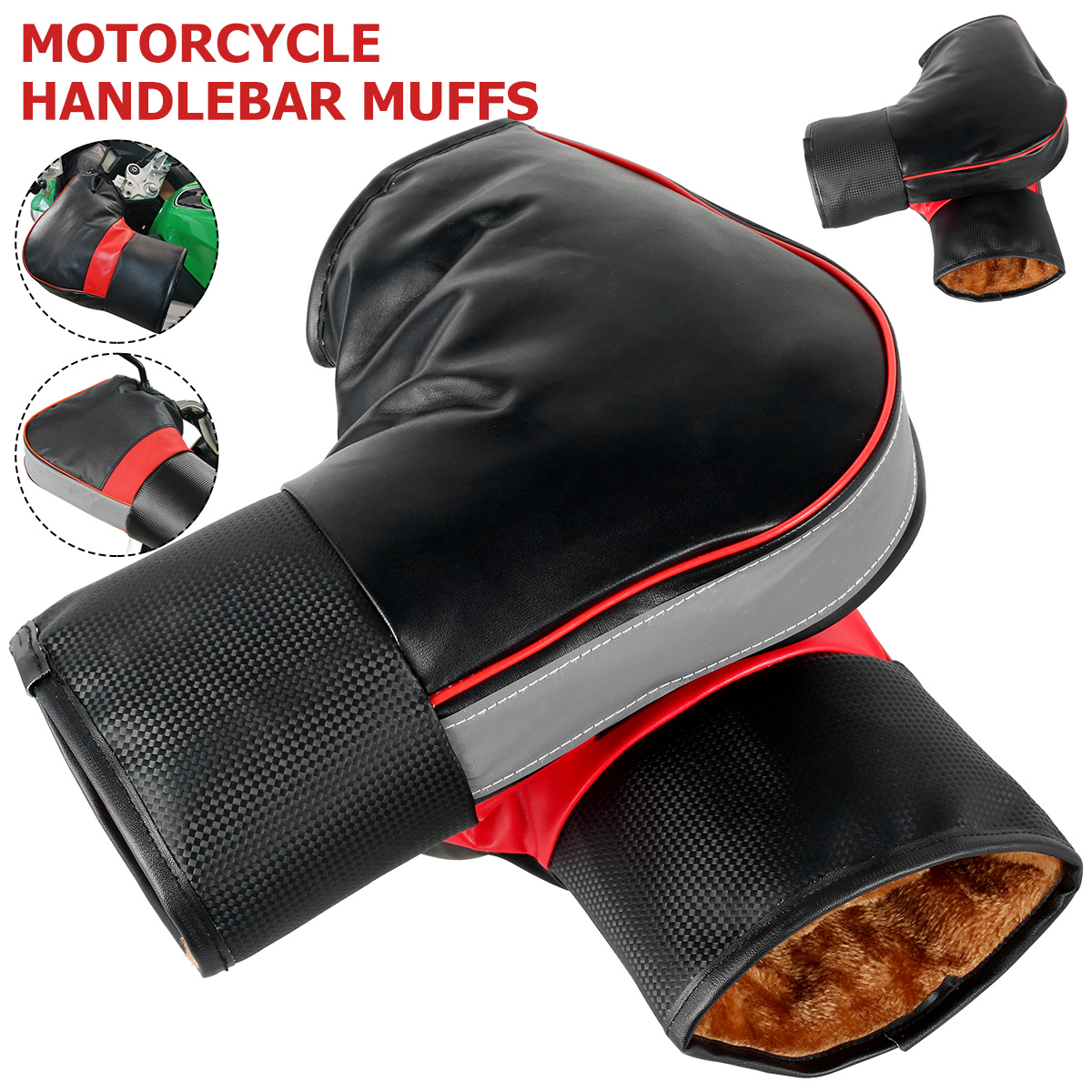 1 para nauszniki na kierownicę – Motorcycle Gear For Winter recenzja i cena