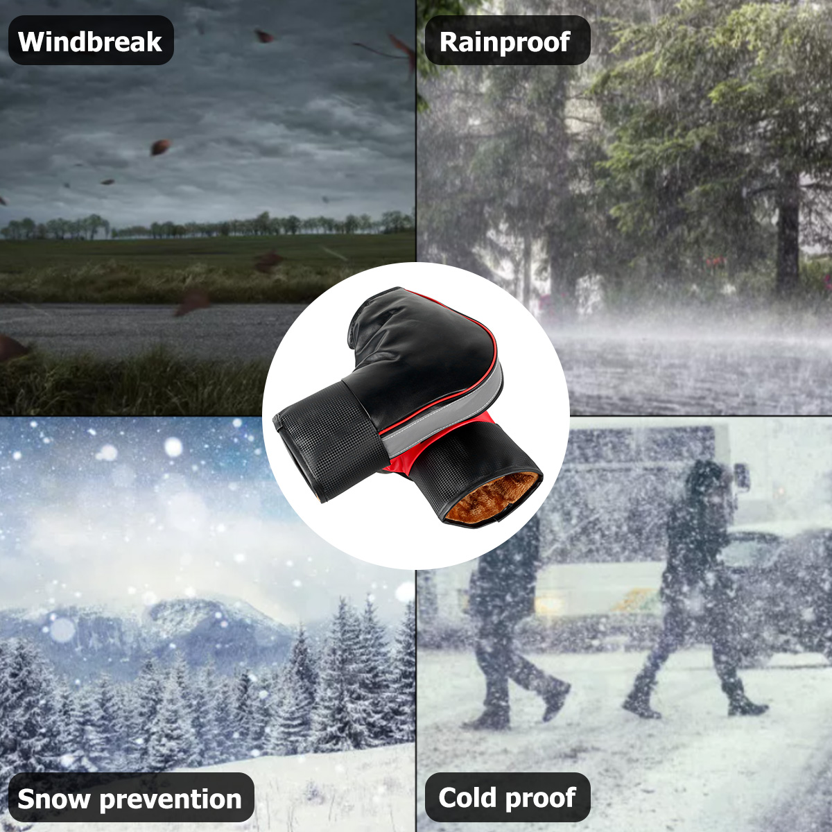 1 para nauszniki na kierownicę – Motorcycle Gear For Winter recenzja i cena