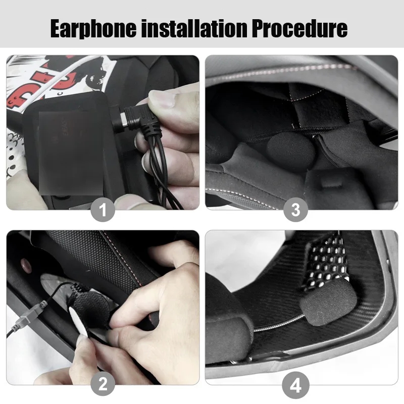 EJEAS V4 PLUS TYPE-C mikrofon  – Intercom Headset Helmet recenzja i cena
