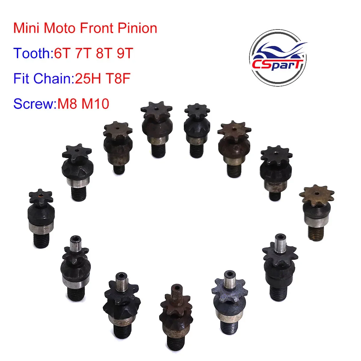 6T 7T 8T 9T 25H T8F M8 M10 Prz – Motorcycle Gear Organizer recenzja i cena