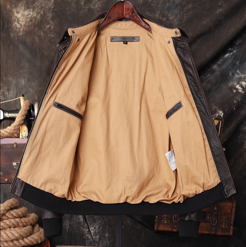 Kurtka Pilotka Bomber A2 Męska – Riding Jacket Leather recenzja i cena