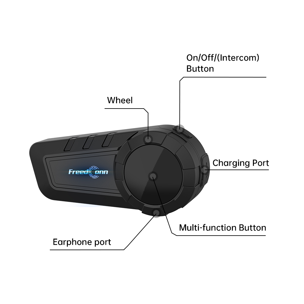 FreedConn KY PRO Motocyklowy Z – Intercom Headset Helmet recenzja i cena