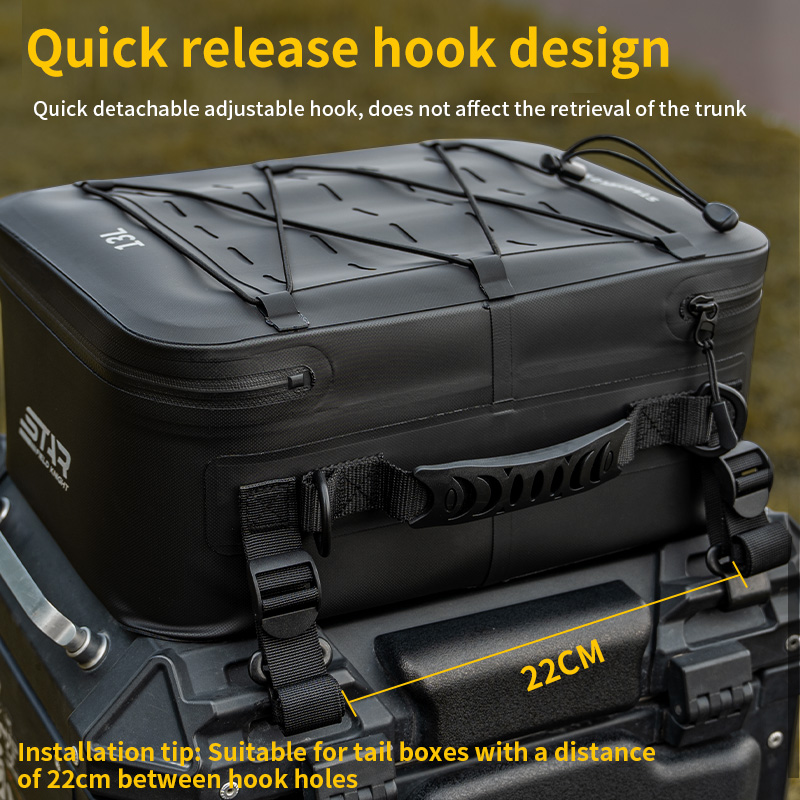 Uniwersalna torba motocyklowa  – Motorcycle Gear Organizer recenzja i cena