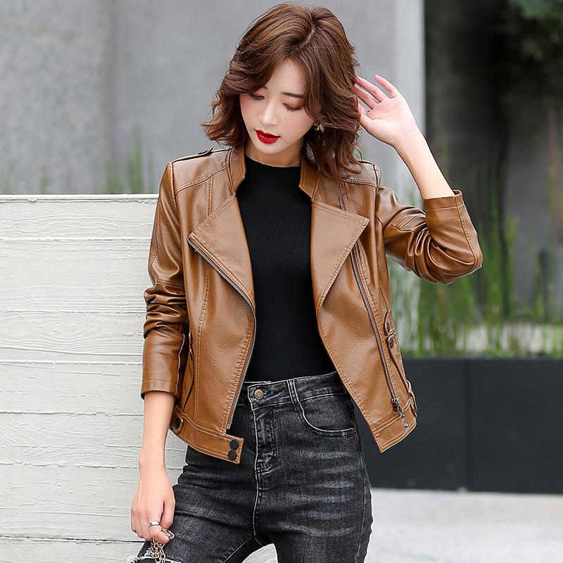 M-5XL Nowe Kobiety Kurtka skór – Riding Jacket Leather recenzja i cena