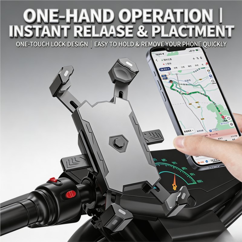 Uchwyt na telefon dla motocykl – Phone Mount Handlebar recenzja i cena