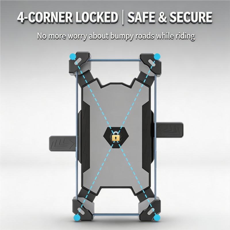 Uchwyt na telefon dla motocykl – Phone Mount Handlebar recenzja i cena