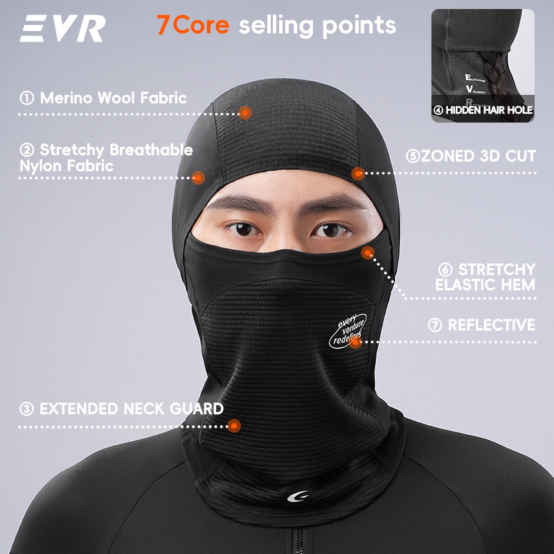 Zimowa wełniana maska na twarz – Motorcycle Gear For Winter recenzja i cena
