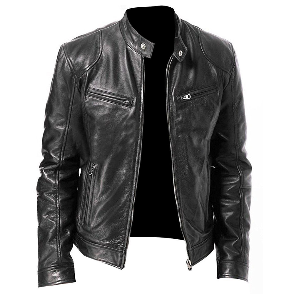 Kurtka na motocykl ze skóry PU – Riding Jacket Leather recenzja i cena